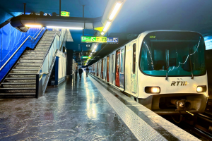 sécurité en station de métro